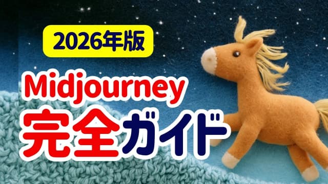 Midjourney 完全ガイド 2026