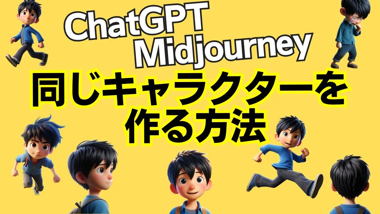 同じキャラクターを作る方法